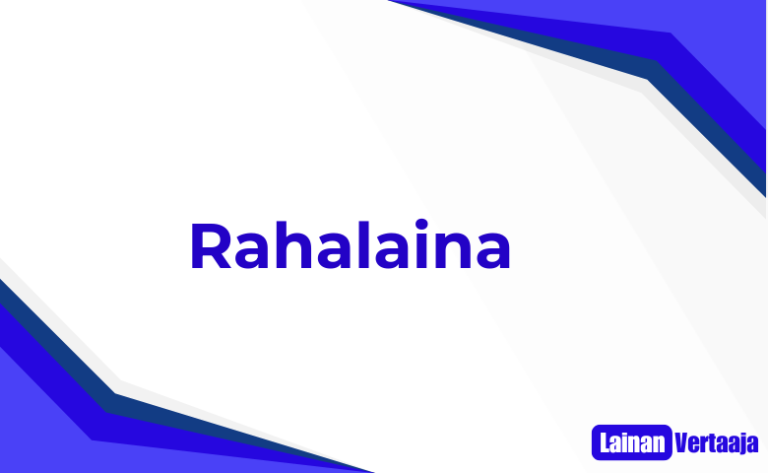 Rahalaina